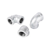 STZ Industries 1/2 in. FIP each X 1/2 in. D FIP Galvanized Malleable Iron 90 Degree Elbow, Pack of 5