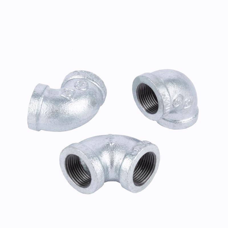 STZ Industries 3/4 in. FIP each X 3/4 in. D FIP Galvanized Malleable Iron 90 Degree Elbow, Pack of 5