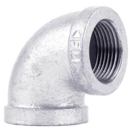 STZ Industries 1 in. FIP each X 1 in. D FIP Galvanized Malleable Iron 90 Degree Elbow, Pack of 5