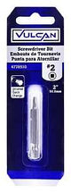 Vulcan 305971OR Screwdriver Bit, S2 Chrome Molybdenum Steel