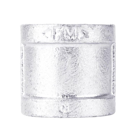 STZ Industries 3/8 in. FIP each X 3/8 in. D FIP Galvanized Malleable Iron Coupling, Pack of 5