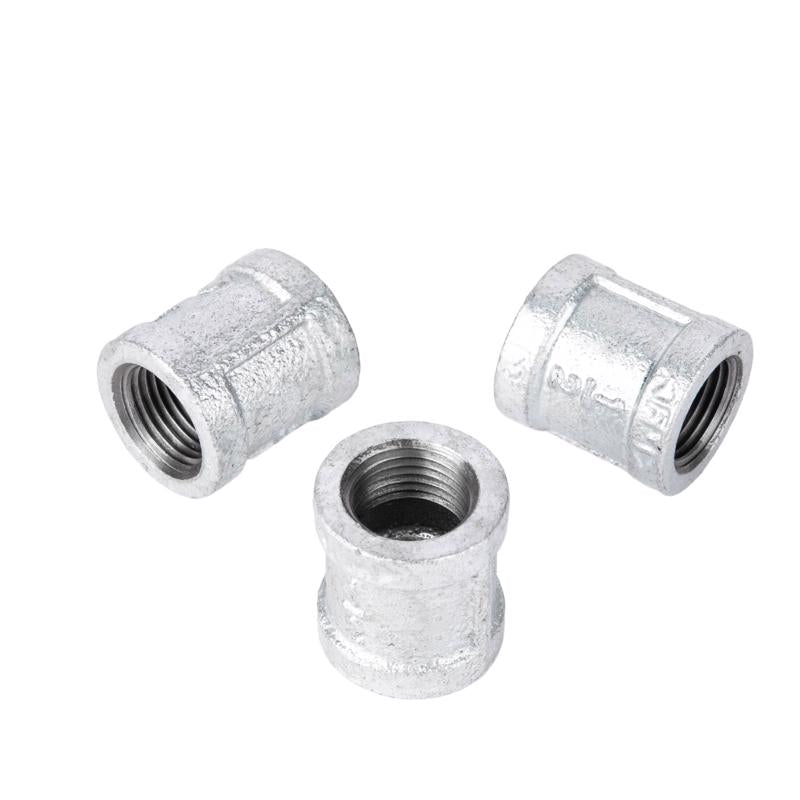STZ Industries 1-1/2 in. FIP each X 1-1/2 in. D FIP Galvanized Malleable Iron Coupling