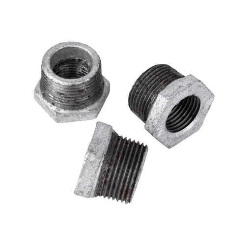 STZ Industries 3/4 in. MIP each X 1/2 in. D FIP Galvanized Malleable Iron Hex Bushing, Pack of 5