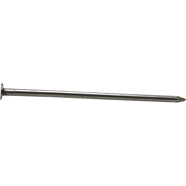 ProFIT 0053179 Common Nail, 10D, 3 in L, Steel, Brite, Flat Head, Round, Smooth Shank, 25 lb