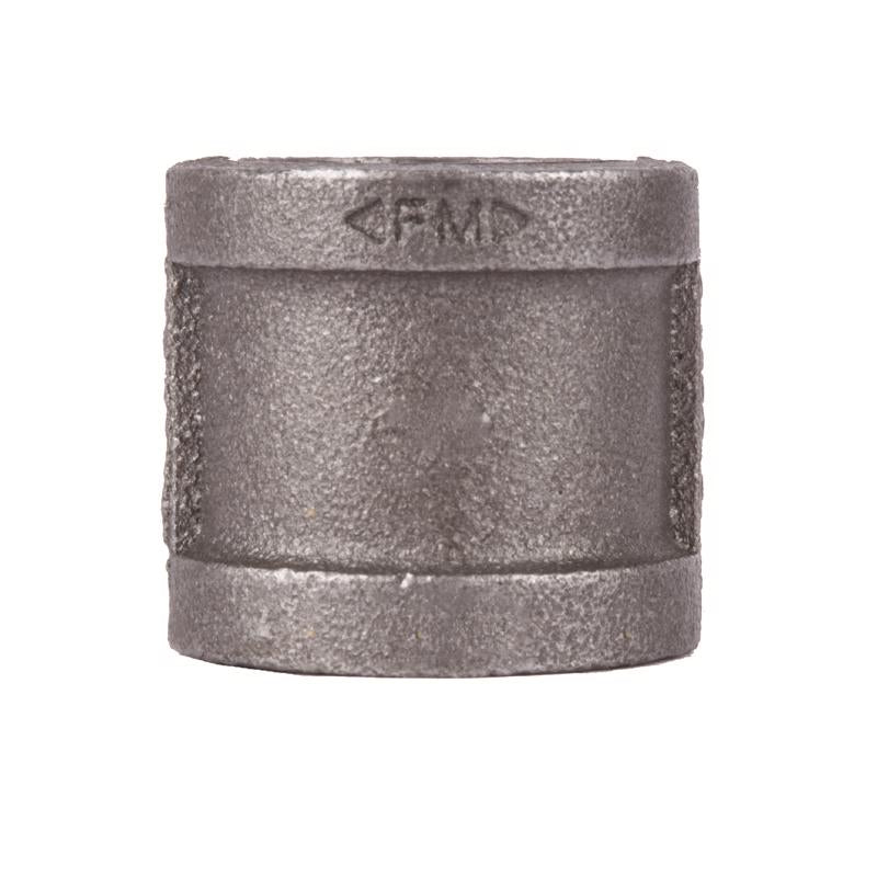 STZ Industries 3/4 in. FIP each X 3/4 in. D FIP Black Malleable Iron Coupling, Pack of 5