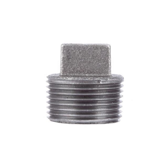 STZ Industries 1/2 in. MIP each Black Malleable Iron Plug, Pack of 5