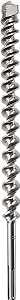 Bosch Speed-X SDS-max HC5020 Hammer Drill Bit, 5/8 in Dia, 13 in OAL, Spiral Flute, 2-Flute, SDS Max Shank