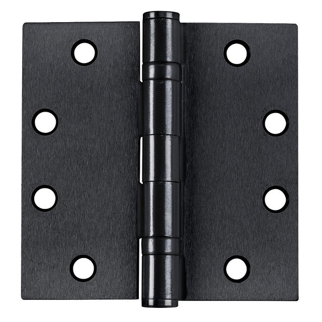 Tell Manufacturing HG100330 Door Hinge, Steel, Matte Black, Removable Pin