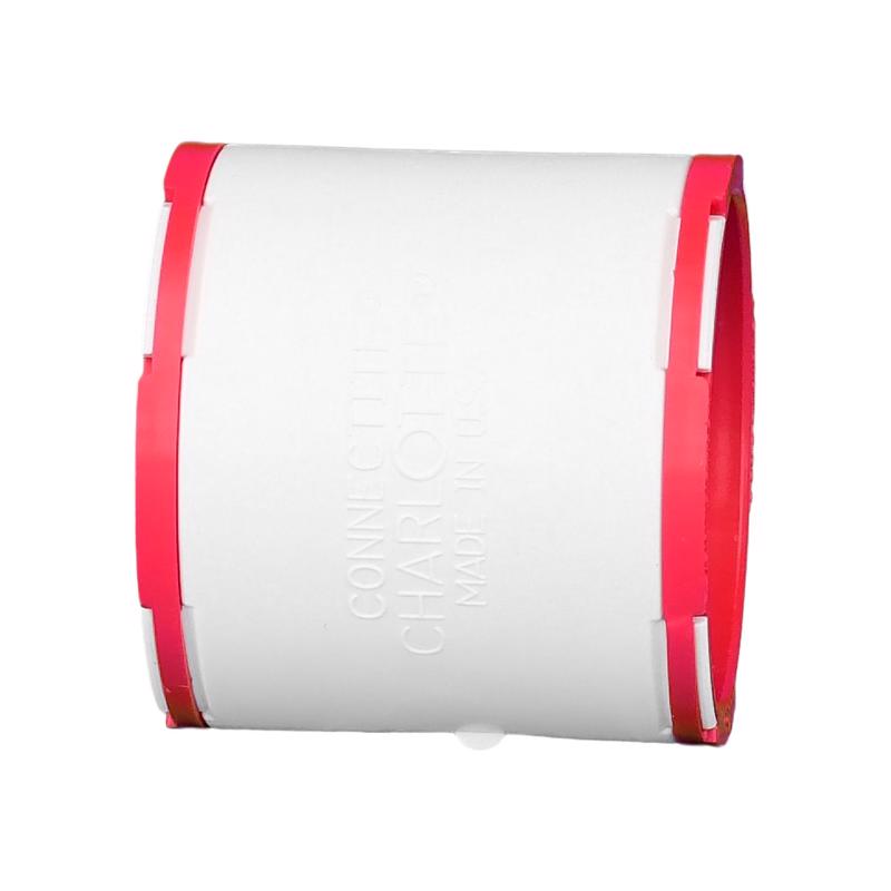 Charlotte Pipe ConnecTite Schedule 40 2 in. Hub X 2 in. D Hub PVC Coupling 1 pk