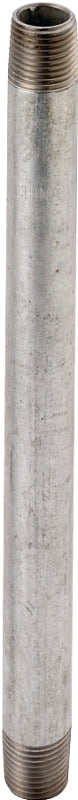 ProSource GN 11/2X48-S Pipe Nipple, 1-1/2 in, Threaded, Steel, 48 in L