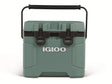 Igloo Trailmate Series 0050219 Cool Box, 25 qt Cooler, Polyethylene/Polypropylene, SpruceObsidian Gray