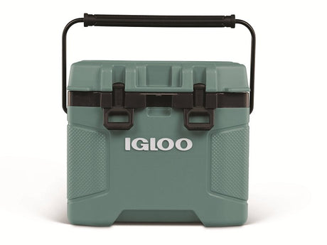 Igloo Trailmate Series 0050219 Cool Box, 25 qt Cooler, Polyethylene/Polypropylene, SpruceObsidian Gray