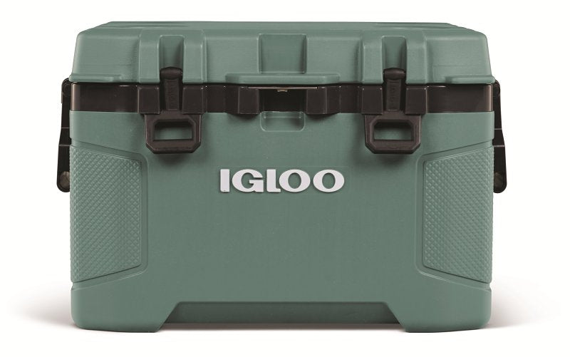 Igloo Trailmate Series 0050220 Cool Box, 50 qt Cooler, Polyethylene/Polypropylene, SpruceObsidian Gray