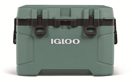 Igloo Trailmate Series 0050220 Cool Box, 50 qt Cooler, Polyethylene/Polypropylene, SpruceObsidian Gray