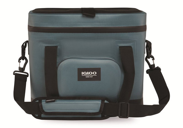 Igloo Trailmate Series 0062203 Heavy-Duty Cool Bag, 30 cm L, 37 cm W, 12 qt, EVA/HDPE/Polyester, Spruce, Zipper
