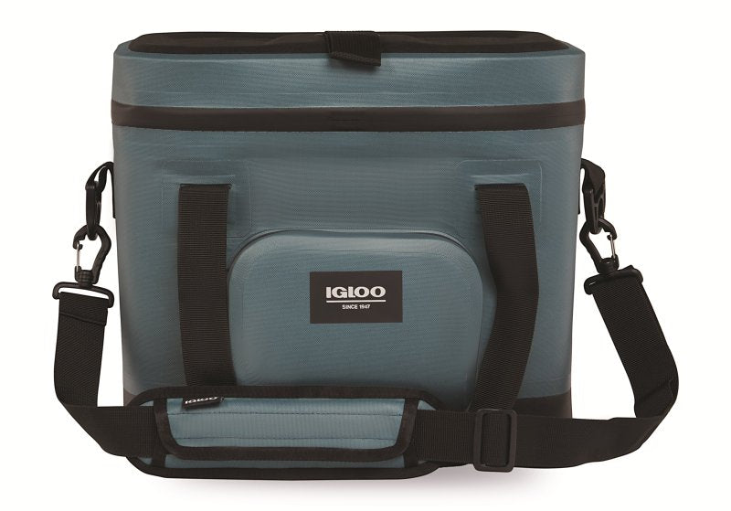 Igloo Trailmate Series 0062203 Heavy-Duty Cool Bag, 30 cm L, 37 cm W, 12 qt, EVA/HDPE/Polyester, Spruce, Zipper