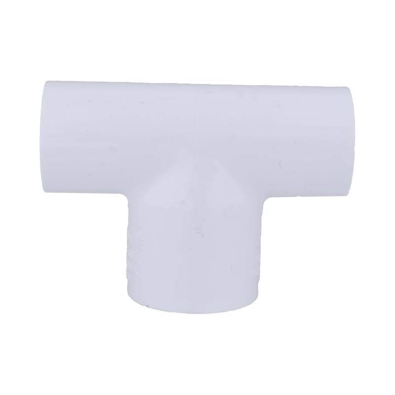 Charlotte Pipe Schedule 40 1/2 in. Slip X 1/2 in. D Slip PVC Reducing Tee 1 pk