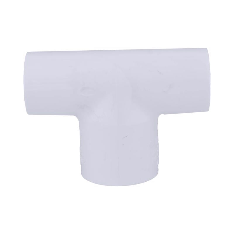 Charlotte Pipe Schedule 40 1/2 in. Slip X 1/2 in. D Slip PVC Reducing Tee 1 pk