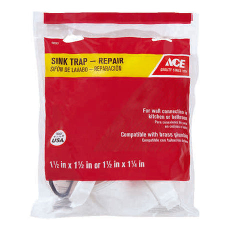 Ace 1-1/2 in. D Plastic Sink Trap