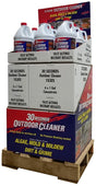 30 Seconds 1G30S QPDU Outdoor Cleaner, 1 gal, Bottle, Liquid, Bleach, Clear/Light Yellow, Pack of 27