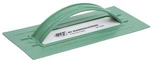 Marshalltown 6265 Trowel, 4-1/4 in W Blade, Straight Edge Blade, Plastic Blade, Plastic Handle, Comfort-Grip Handle