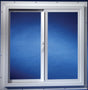 Duo-Corp 2020IGUT Utility Window, 23-1/2 in W Window, Vinyl Frame