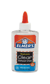 Elmer's Super Strength Polyvinyl acetate homopolymer Clear Glue 5 oz, Pack of 24