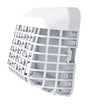 Ace White Plastic Dryer Vent Hood, Pack of 12