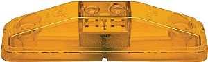 PM V169KA Marker Light Kit, 9 to 16 V, LED Lamp, Amber Lens, Surface Mounting