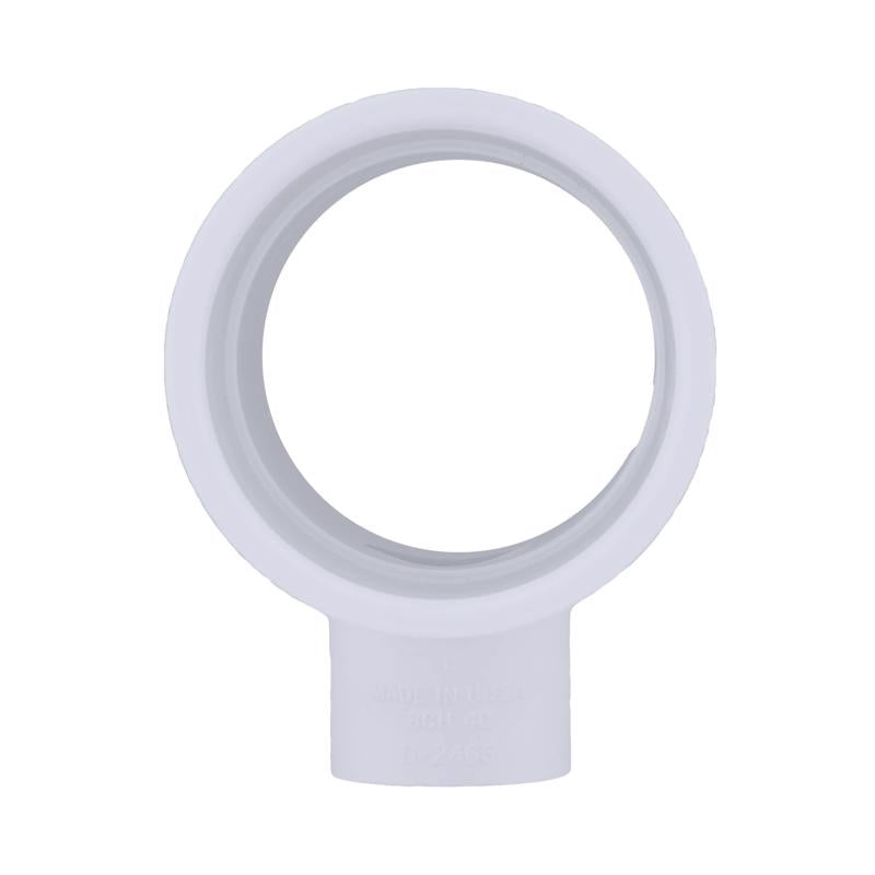 Charlotte Pipe Schedule 40 1-1/4 in. Slip X 1-1/4 in. D Slip PVC Reducing Tee 1 pk