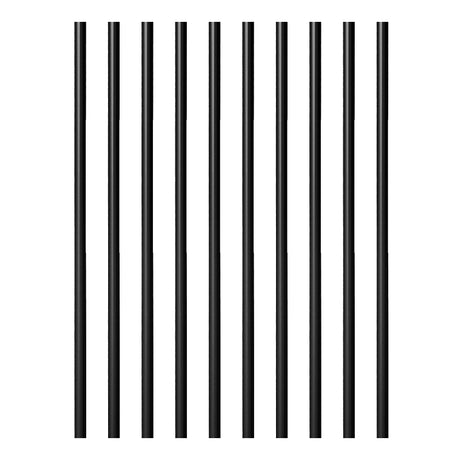 Maine Ornamental 74698 Baluster, 3/4 in Dia, 26 in L, Round, Aluminum, Black, Powder-Coated