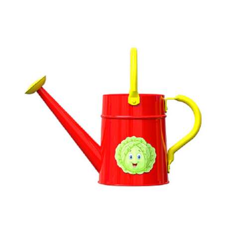 Panacea Red/Yellow 0.5 gal Steel Watering Can, Pack of 6