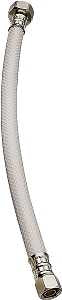 Plumb Pak EZ Series PP23861 Sink Supply Tube, 16 in L, 3/8 in Inlet, Compression Inlet, FIP Outlet