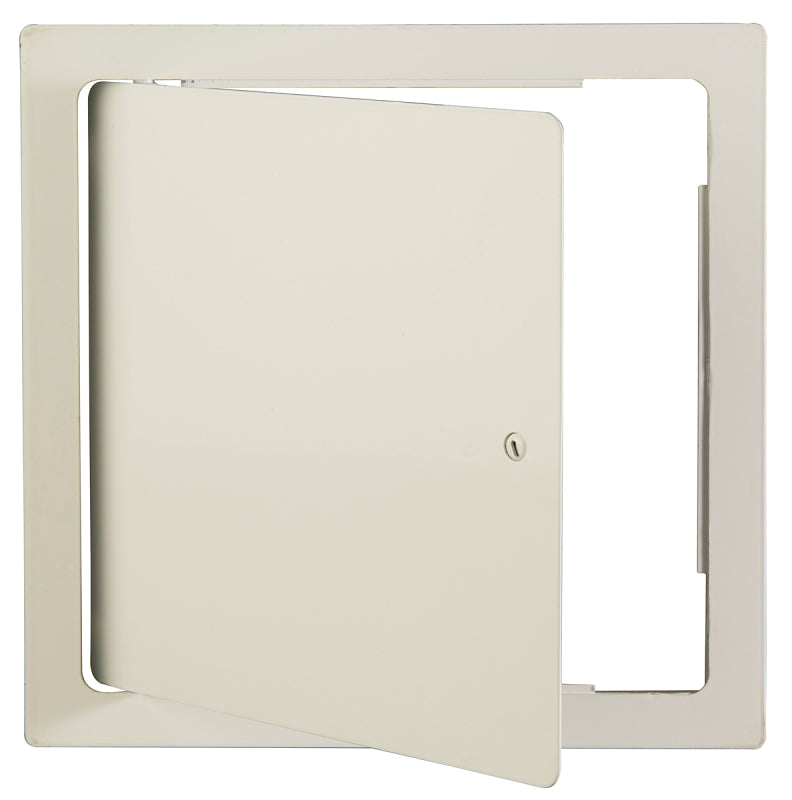 Karp DSC-214M Series MP88S Access Door, 8 in W, Steel, Gray, Polished Satin