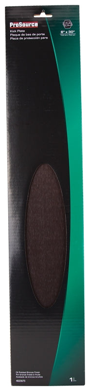 ProSource 32303ORD-PS Kick Plate, 30 in L, 6 in W, Aluminum