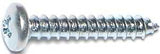 Midwest Fastener 03242 Screw, #8 Thread, Coarse Thread, Phillips Drive, Self-Tapping, Sharp Point, Steel, Zinc, 100/PK