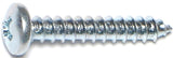 Midwest Fastener 03242 Screw, #8 Thread, Coarse Thread, Phillips Drive, Self-Tapping, Sharp Point, Steel, Zinc, 100/PK