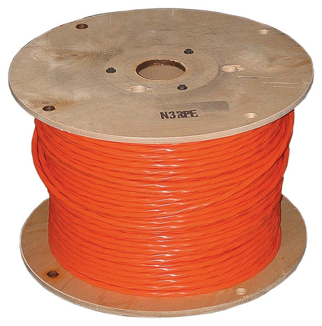 Southwire 10/3NM-WGX1000FT Sheathed Cable, 10 AWG Wire, 3-Conductor, 1000 ft L, Copper Conductor, PVC Insulation