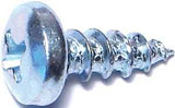 Midwest Fastener 03247 Screw, #10 Thread, Coarse Thread, Pan Head, Phillips Drive, Self-Tapping, Sharp Point, Steel