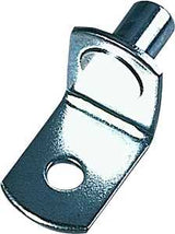 Knape & Vogt 346 ANO Shelf Support Pin, Specifications: 1/4 in Dia x 3/8 in L Pin, Anochrome, Steel, Pack of 100