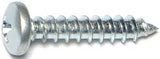 Midwest Fastener 03250 Screw, #10 Thread, Coarse Thread, Pan Head, Phillips Drive, Self-Tapping, Steel, 100/PK