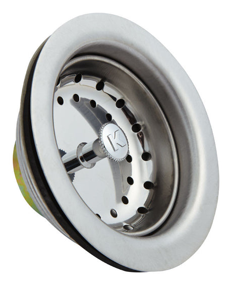 Ace 3-1/2 in. D Stainless Steel Sink Strainer