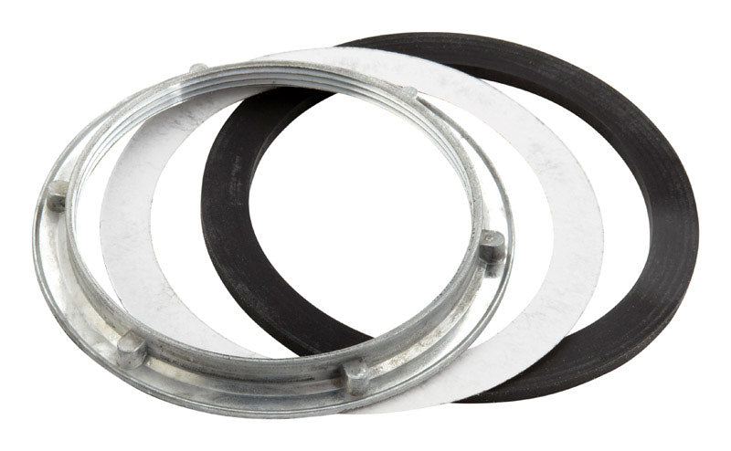 Ace 3-1/2 in. D Stainless Steel Strainer Locknut, Pack of 5