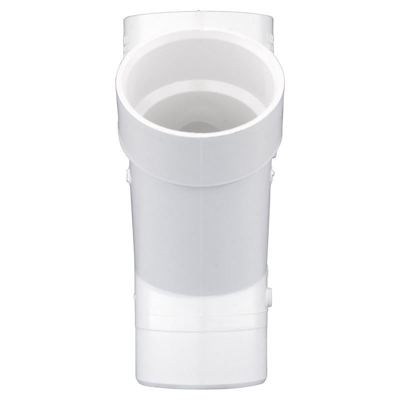 Charlotte Pipe Schedule 40 3 in. Hub X 3 in. D Hub PVC Street Wye 1 pk