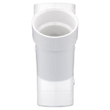 Charlotte Pipe Schedule 40 3 in. Hub X 3 in. D Hub PVC Street Wye 1 pk