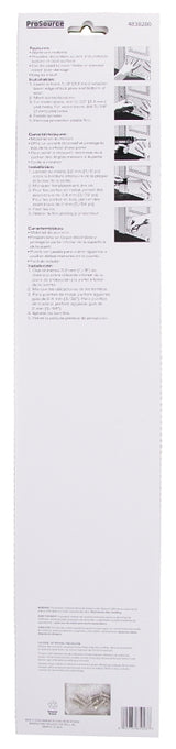 ProSource 32303TND-PS Kick Plate, 30 in L, 6 in W, Aluminum