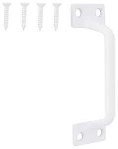 ProSource 20902PHB-PS Sash Lift, 3-7/8 in L Handle, Zinc, White