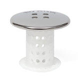TubShroom Chrome Edition 1.75 in. Chrome Plastic No Clog Drain Stopper
