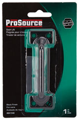 ProSource 20902PKB-PS Sash Lift, 3-7/8 in L Handle, Zinc, Black