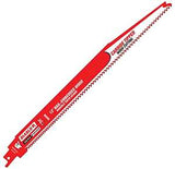 Diablo DS1206CWS3 Reciprocating Saw Blade, 12 in L, 6/9 TPI, Carbide Cutting Edge